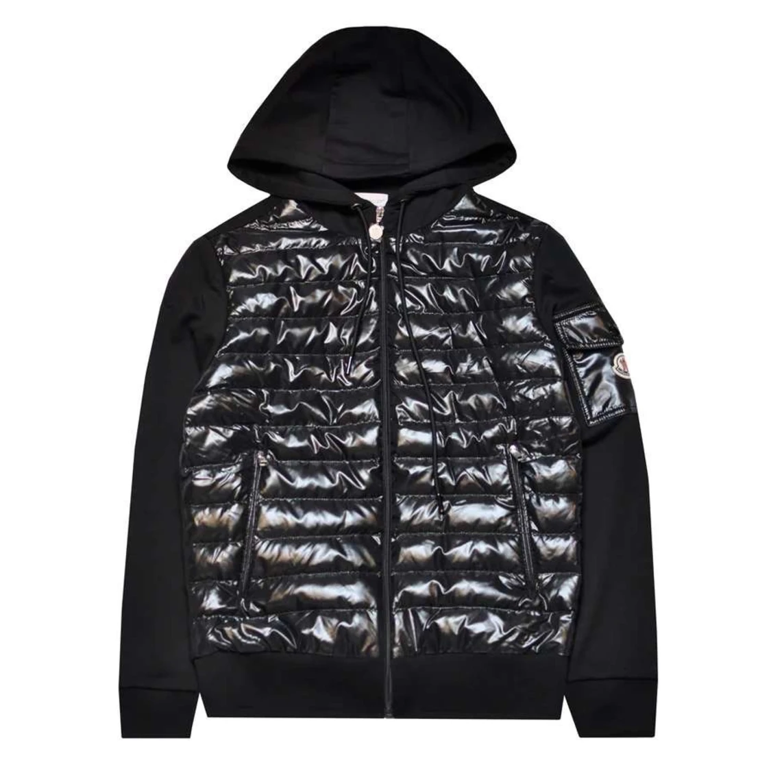 Moncler hooded down cardigan