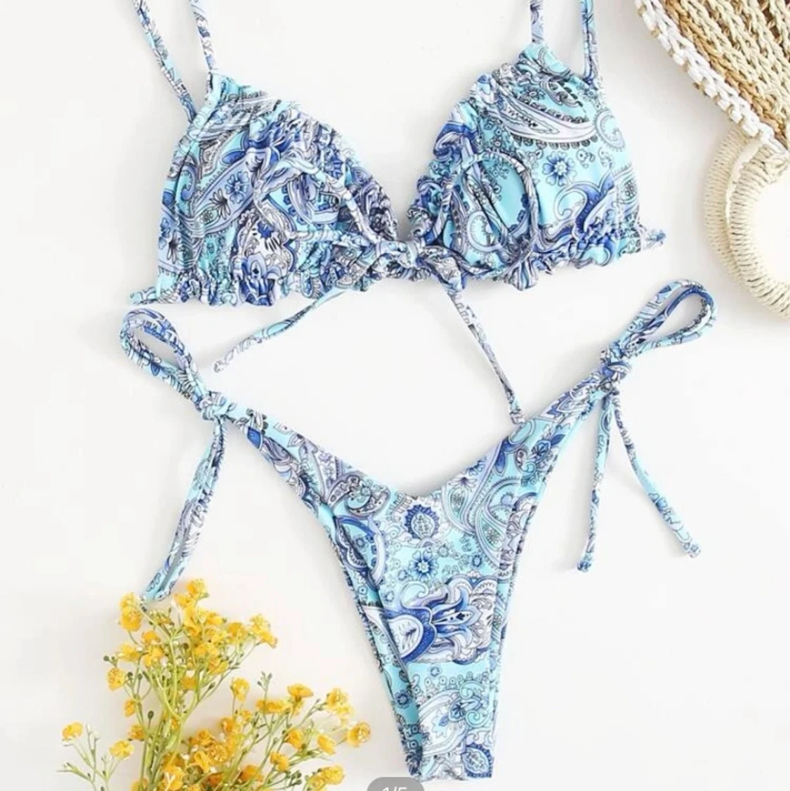 Mönstrad bikini - 90