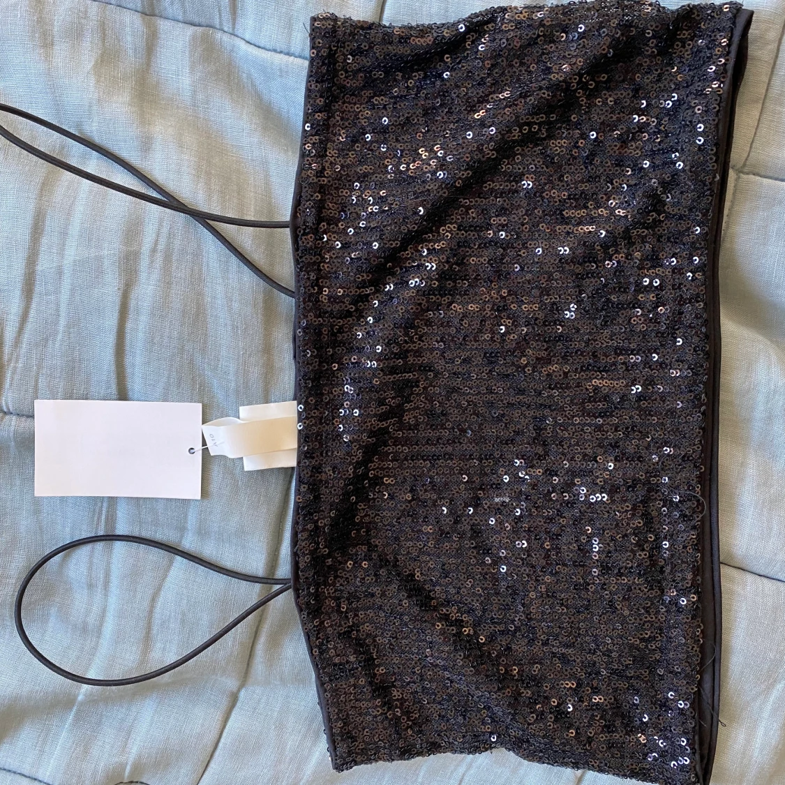 Glittrig festtopp  - 90