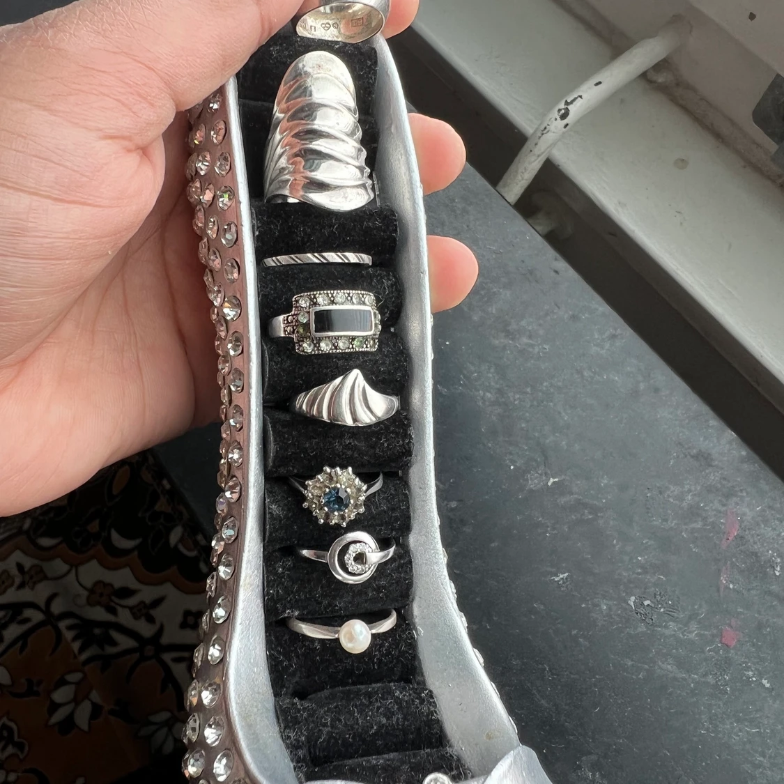 Äkta silver halsband  - 91