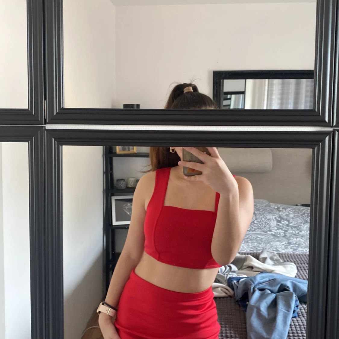 Boohoo röd dress - 90