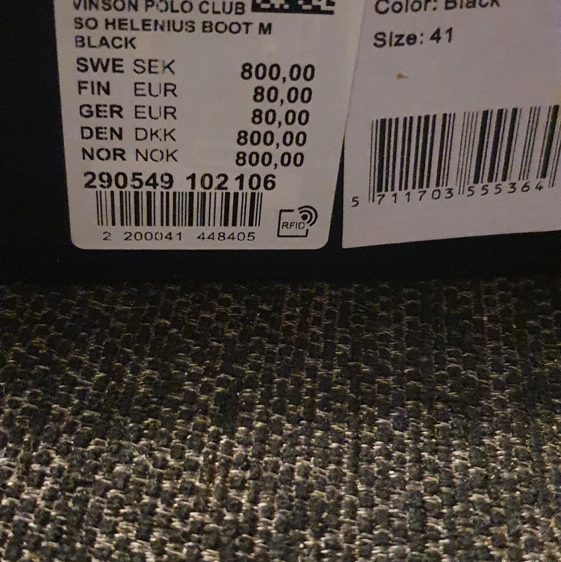 Nya vinterskor i kartong  - 91