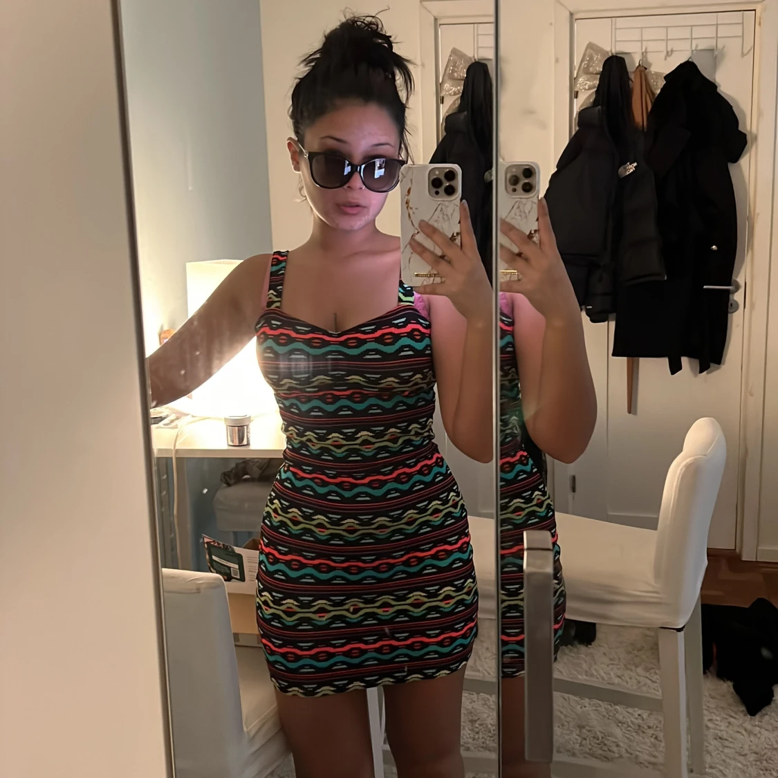 Linneklänning | H&M strl 34 🌈 - 91