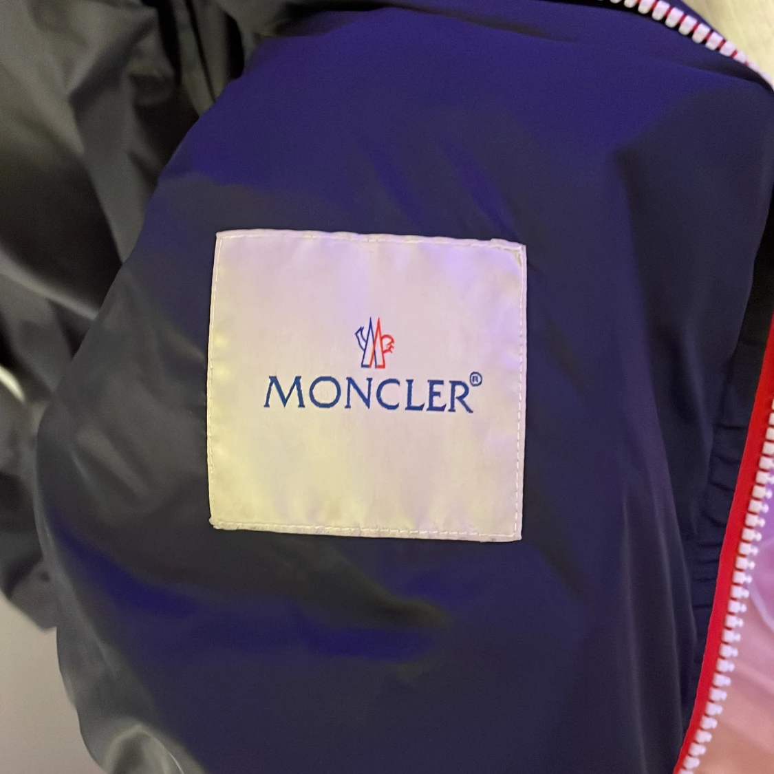 Mörkblå Moncler windbreaker - 91