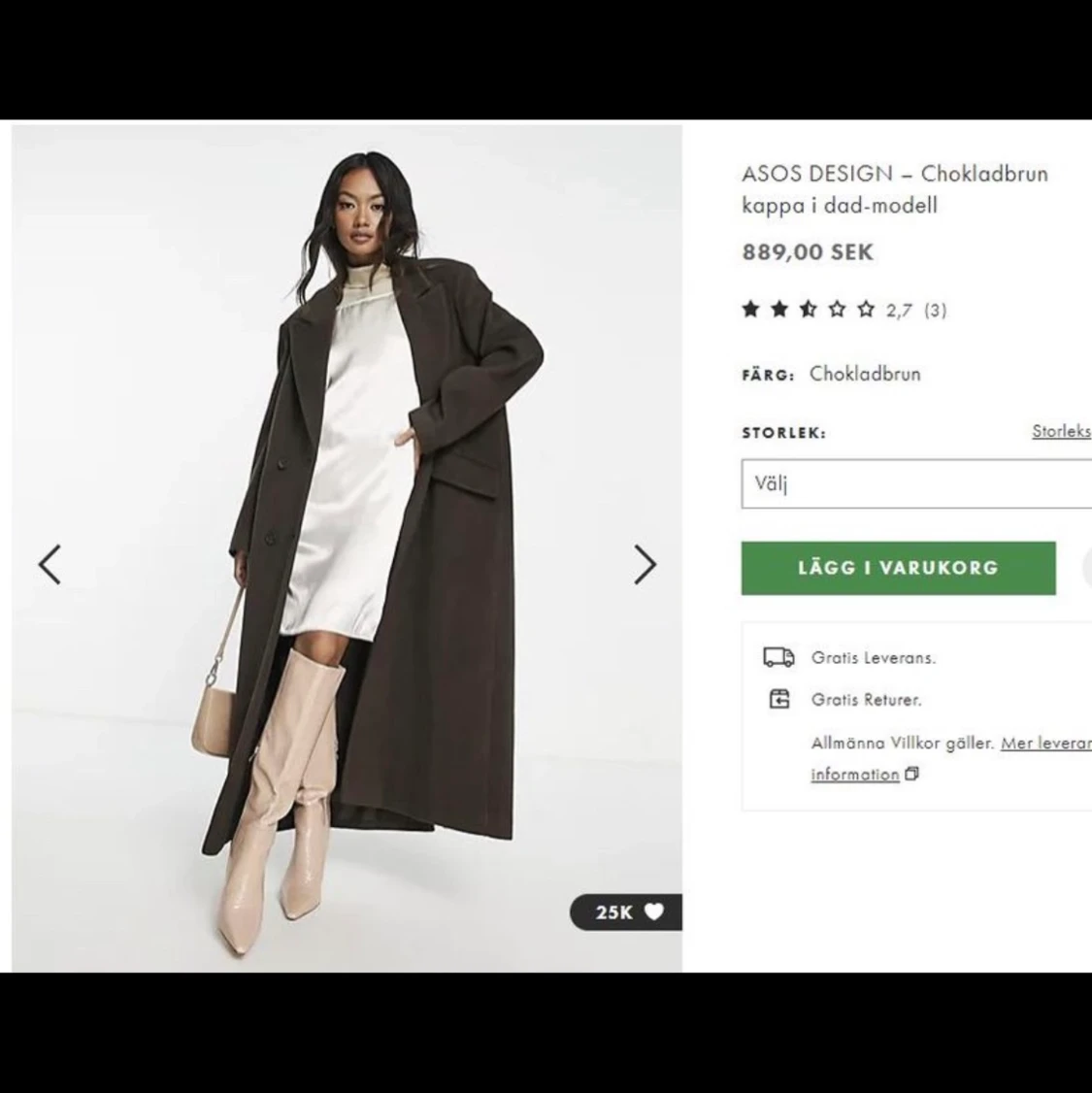 Asos oversized kappa - 90