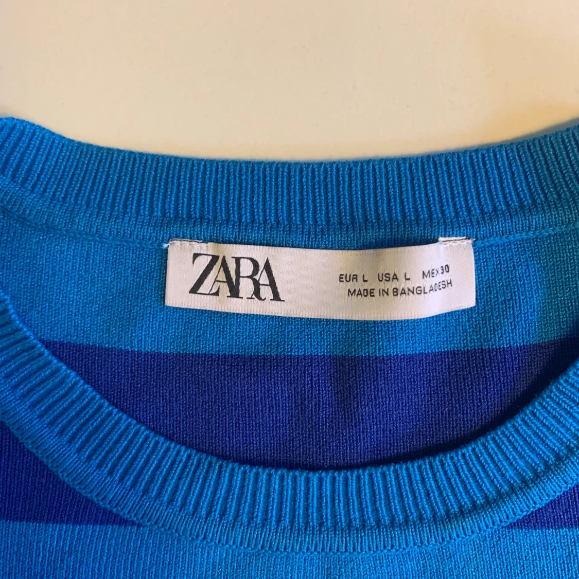 Zara randig tröja Large - 90
