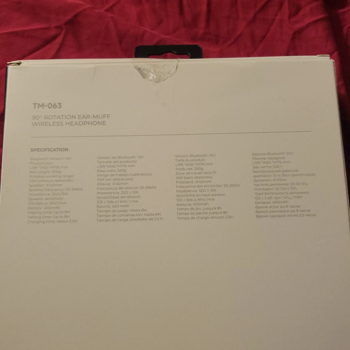 Burnester hörlurar  - 90