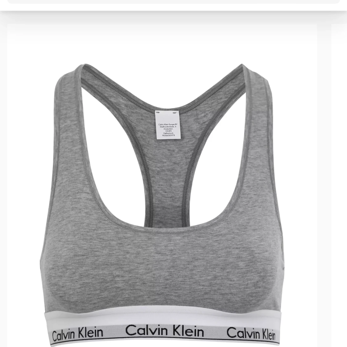 Calvin Klein bh grå & svart - 91