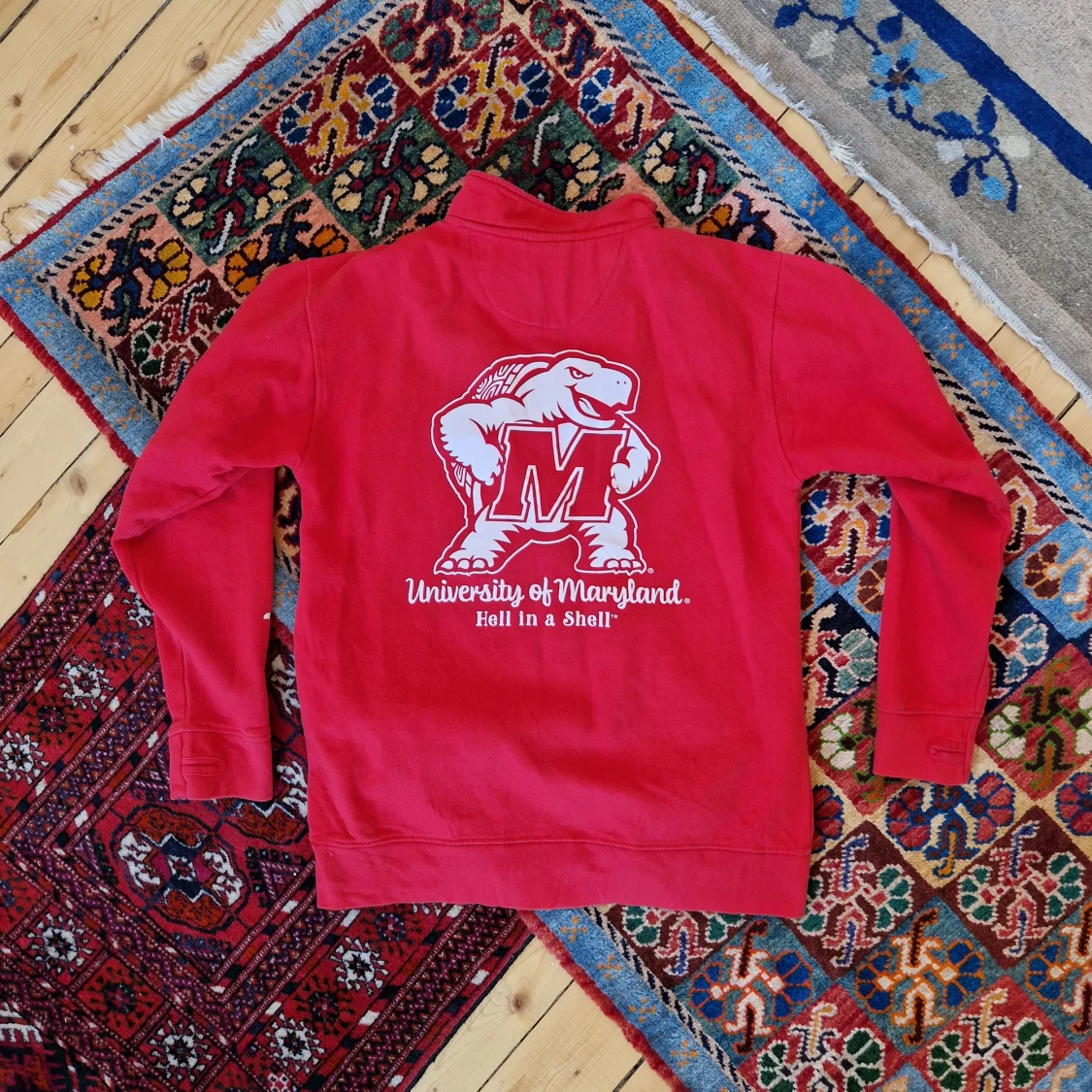 College crewneck half-ziphalf zip - 90