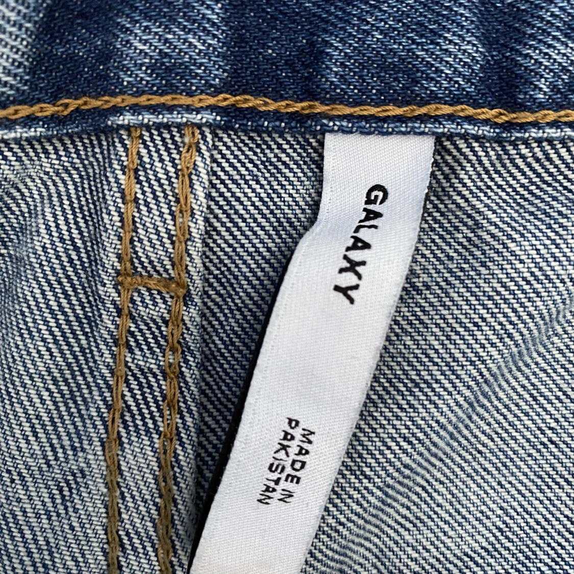 Blåa weekday jeans i baggy fit  - 91
