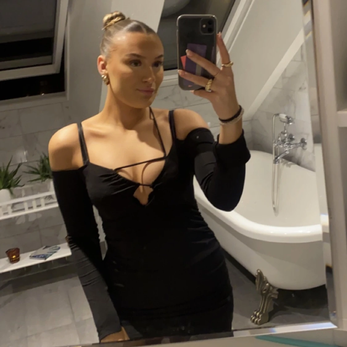 Svart festklänning - 90