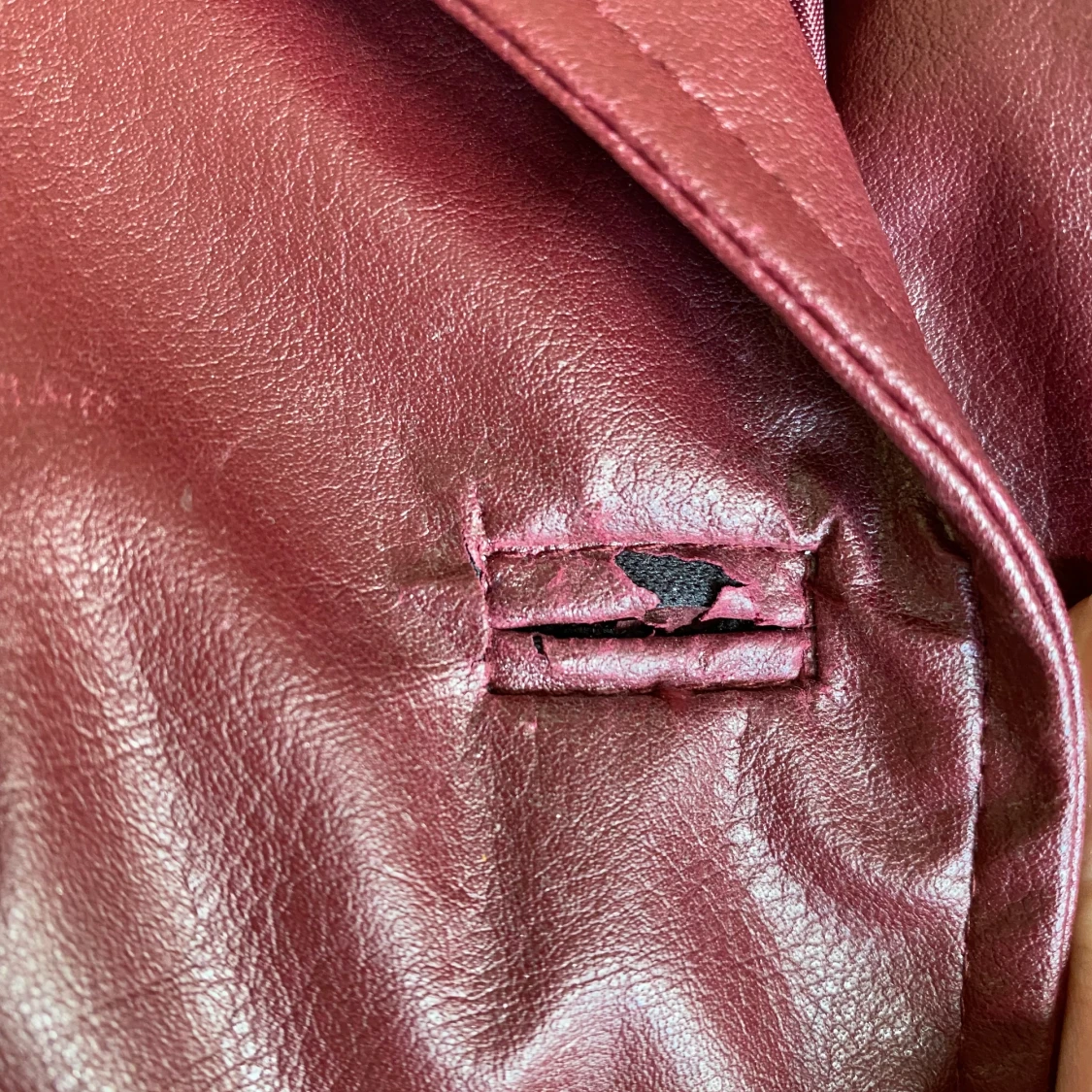 Vegansk skinnjacka - 91