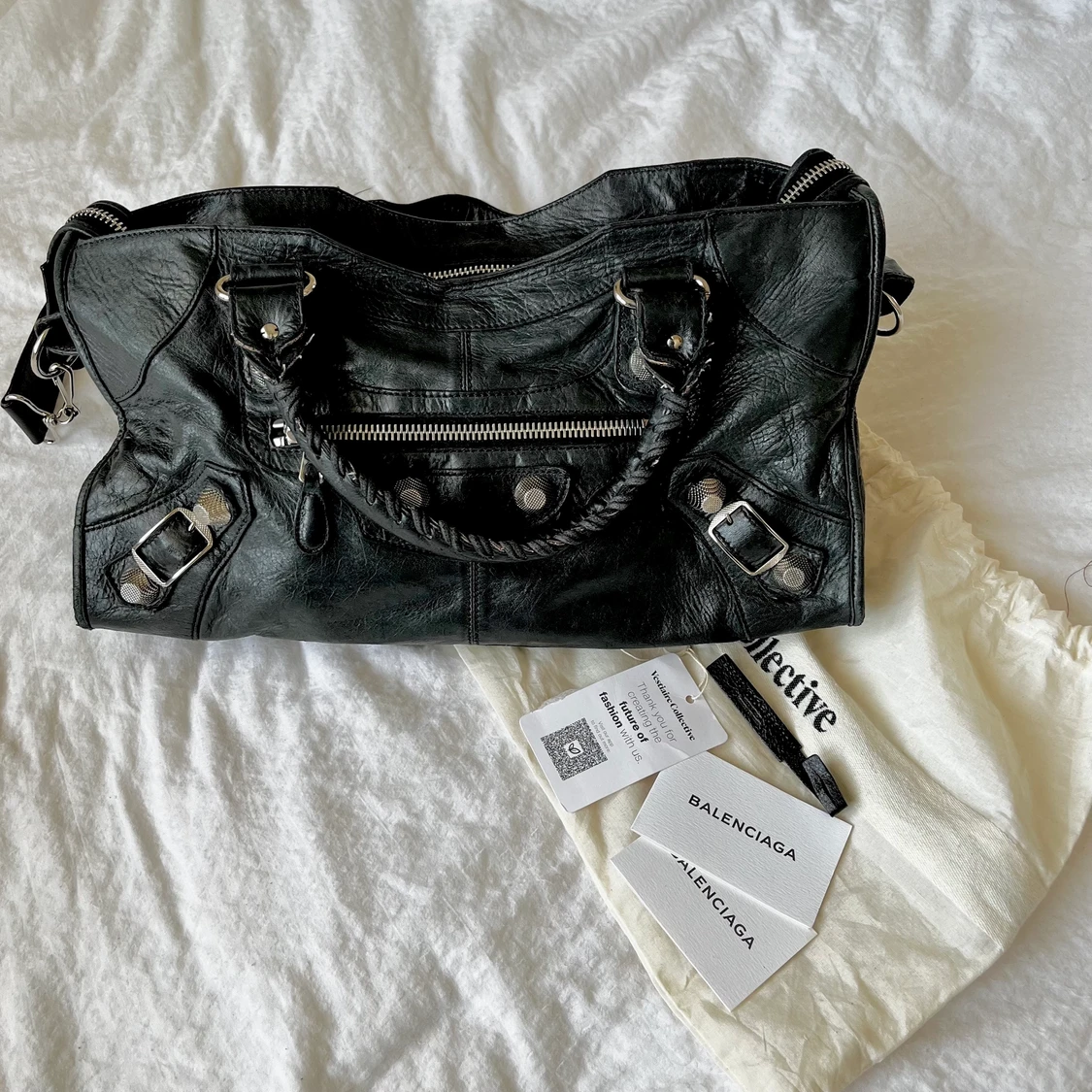 Svart äkta Balenciaga väska 