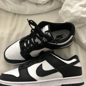 Dunk low  - Dunk low panda  Oanvänd storlek 42  Kvitto finns  Kan möta i Stockholm 