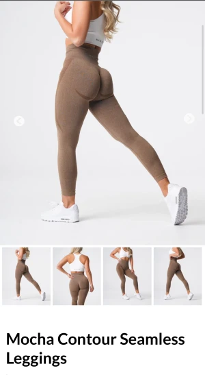 NVGTN Contour seamless leggings - Tightsen var för små på mig och därav anledningen till att jag säljer dom. Jag har aldrig använt dom utan har endast provat dom en gång. Tightsen är i nyskick och alla lappar sitter kvar (se bilden ovan). Köpte dom för 629kr och säljer dom för 500 