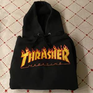Thrasher hoodie svart. Sparsamt använd❤️