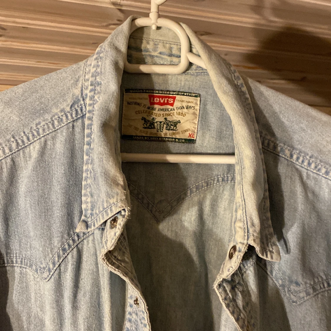 Levis denim skjorta 