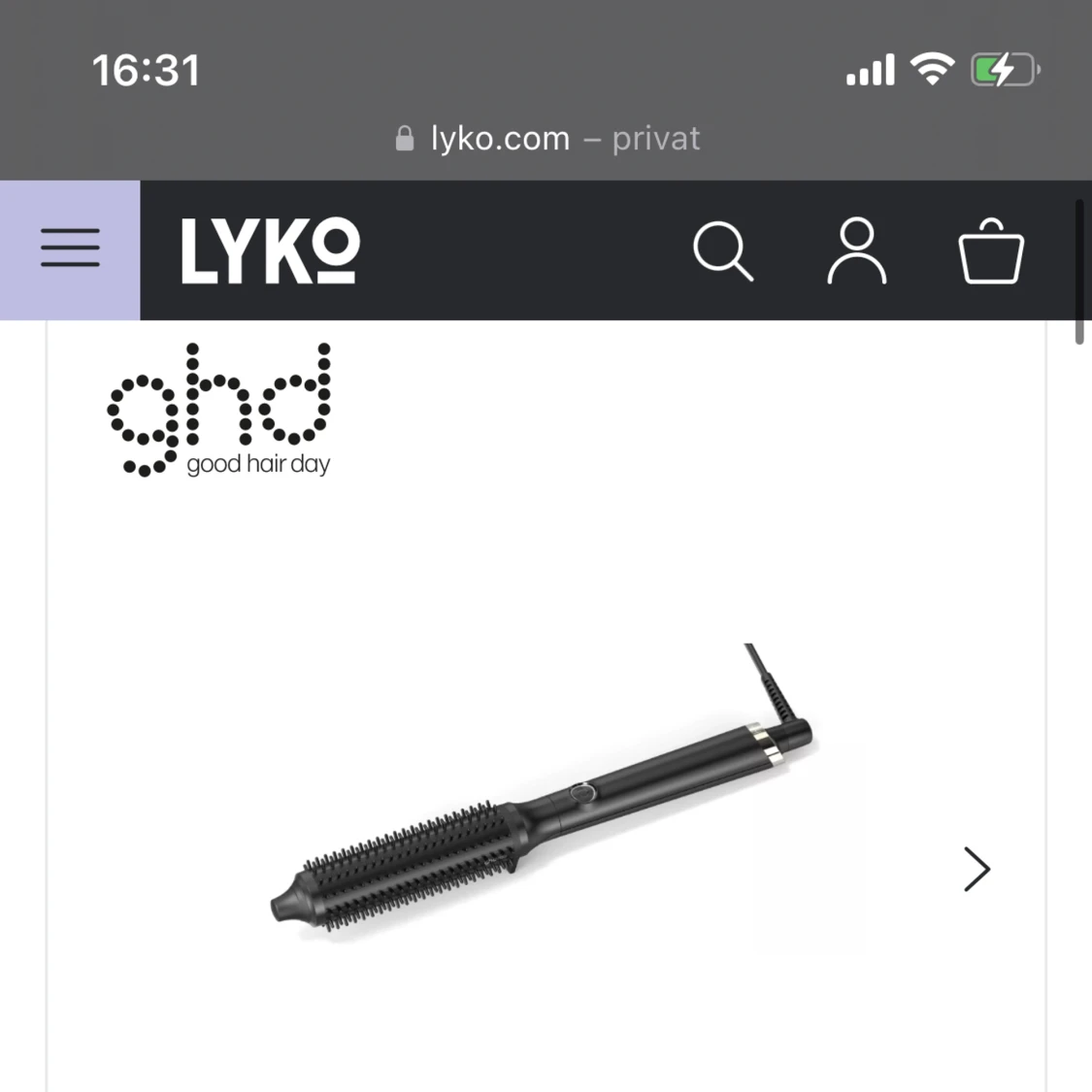 Ghd värmeborste - 90