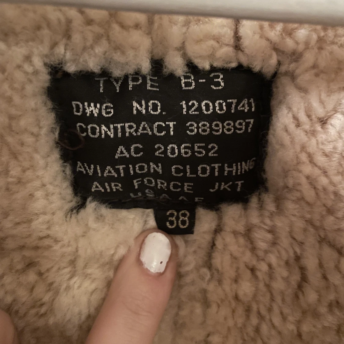 Pilot läderjacka - 91