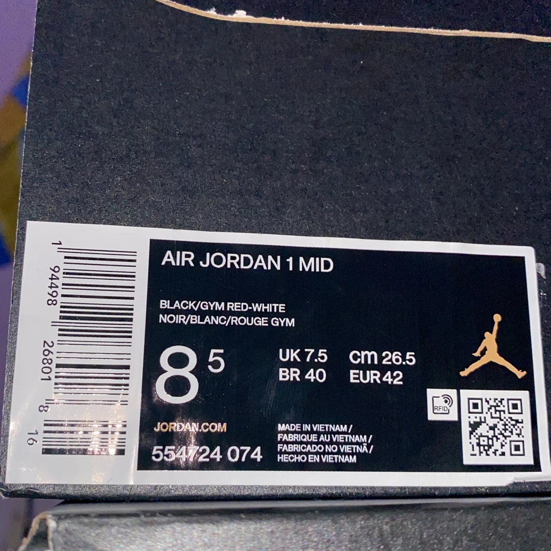 Jordan Mid ’Banned’ Strlk 42 - 91