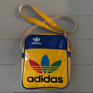 Adidas retro bag - Yellow and blue retro Adidas bag
