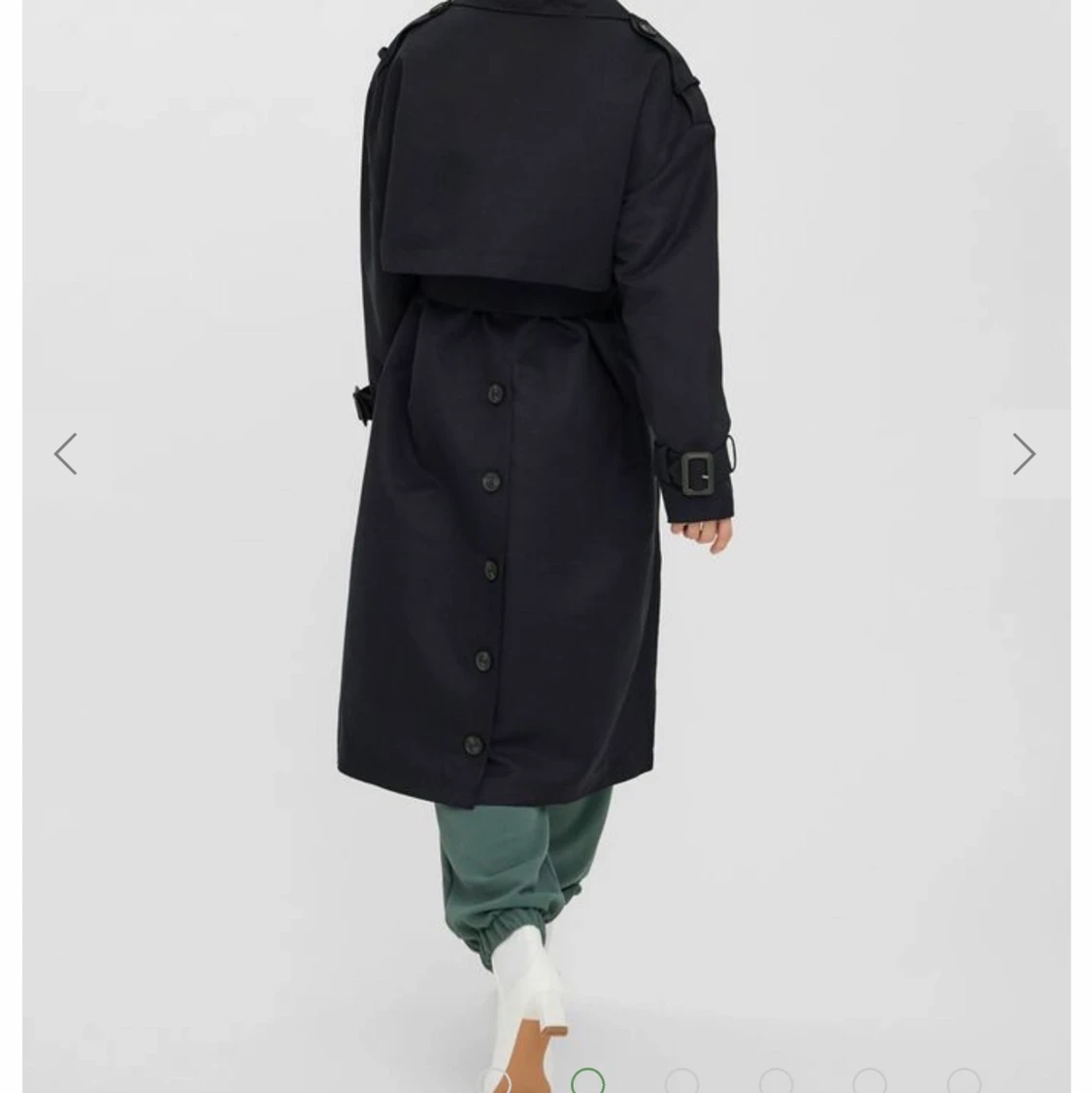 Trench coat svart - 91