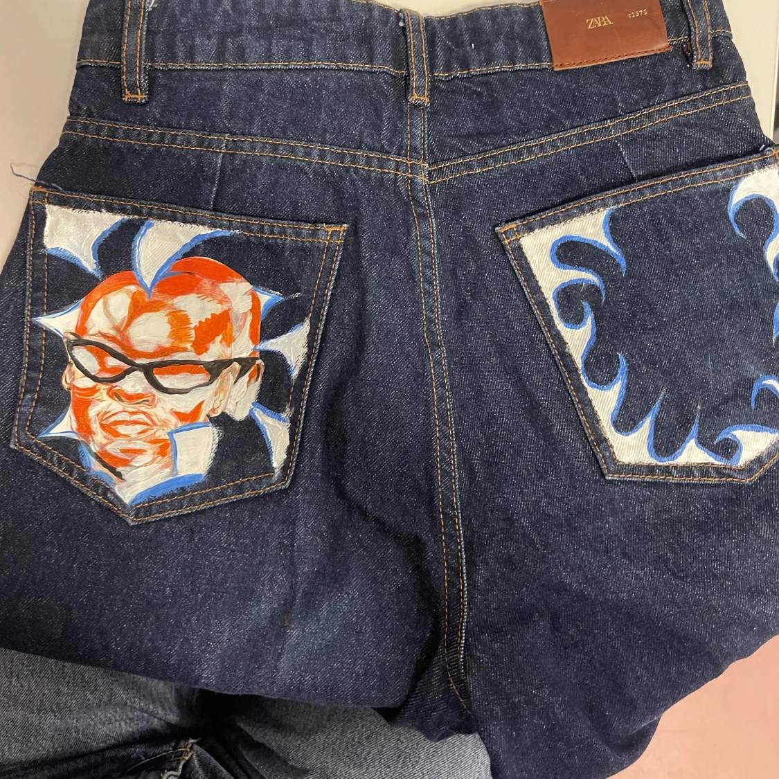 Jeans med design  - 91