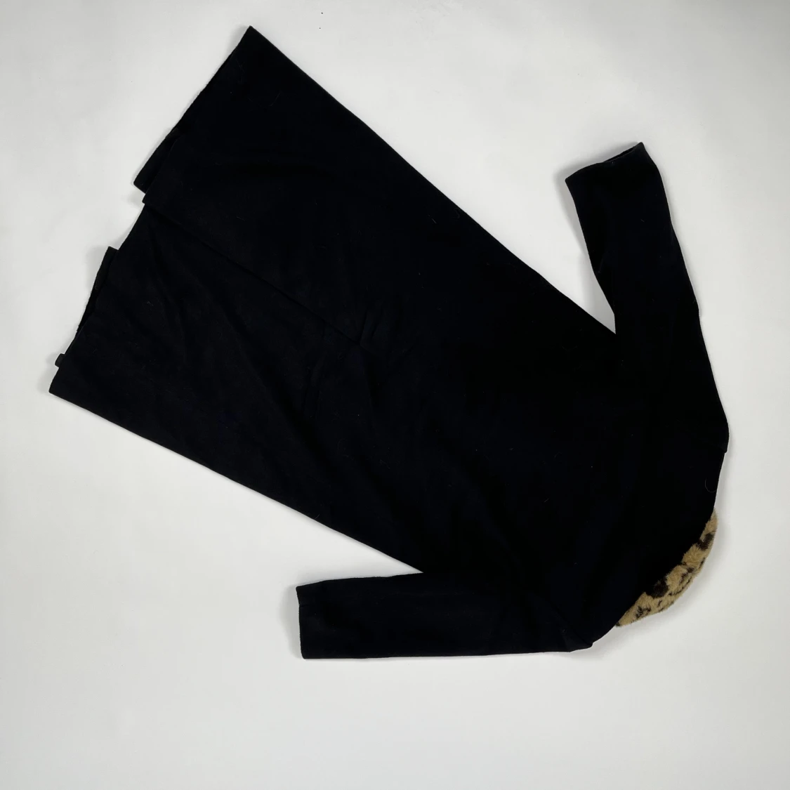 Superfin kappa med leopardpäls - 91