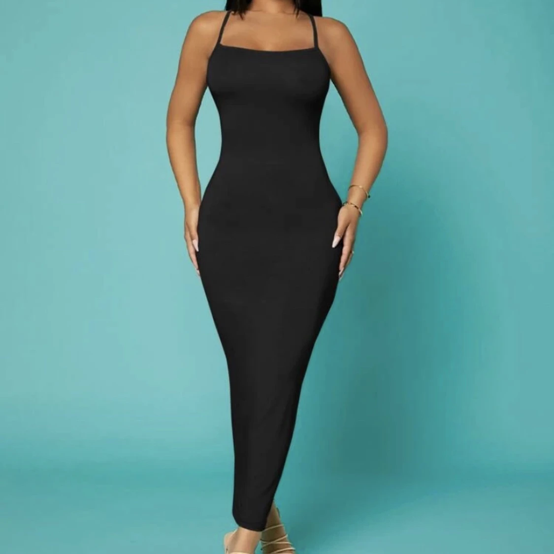 Svart långklänning  - 91