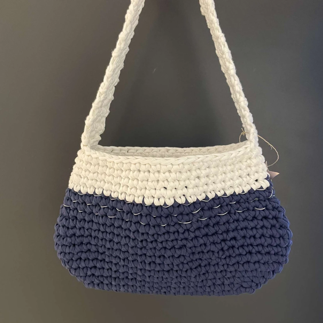 Virkad sommar väska