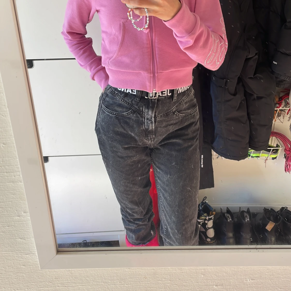 Svarta jeans