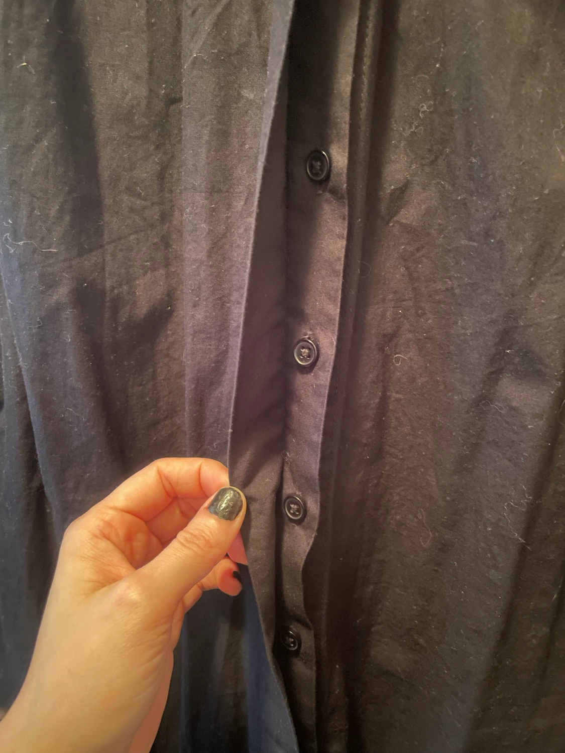 Lång skjortklänning från Asos - 90