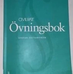 Civilrätt- övningsbok  - Nyskick. Inget kladd i boken. 