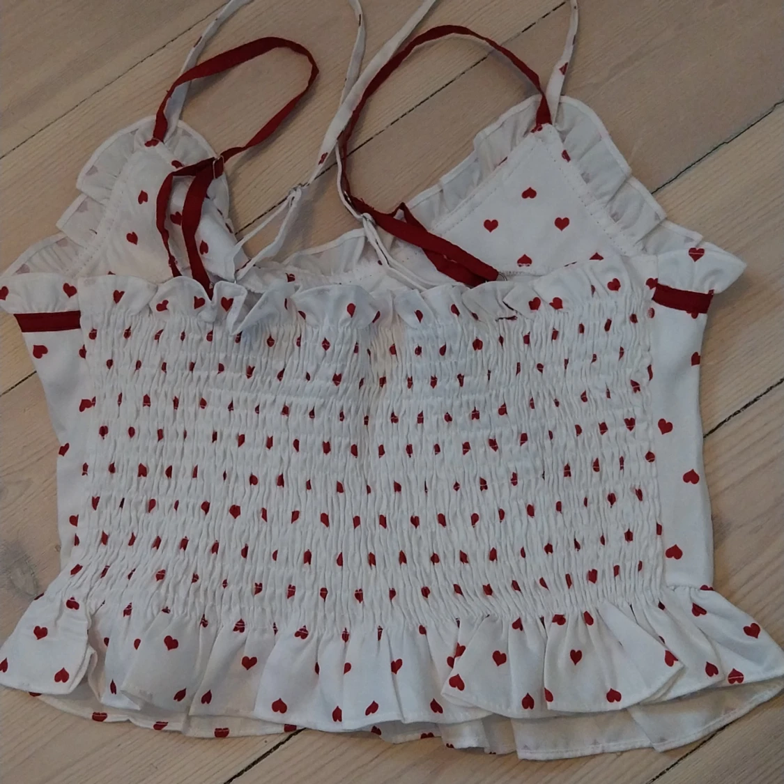 Hjärt linne coquette - 91