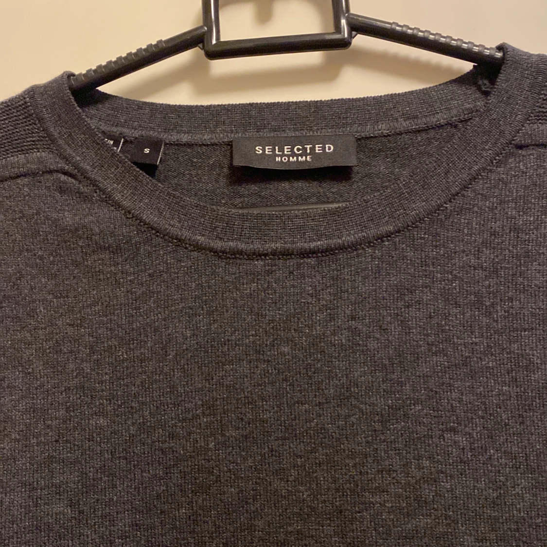 mörkgrå Stickad Tröja - 91