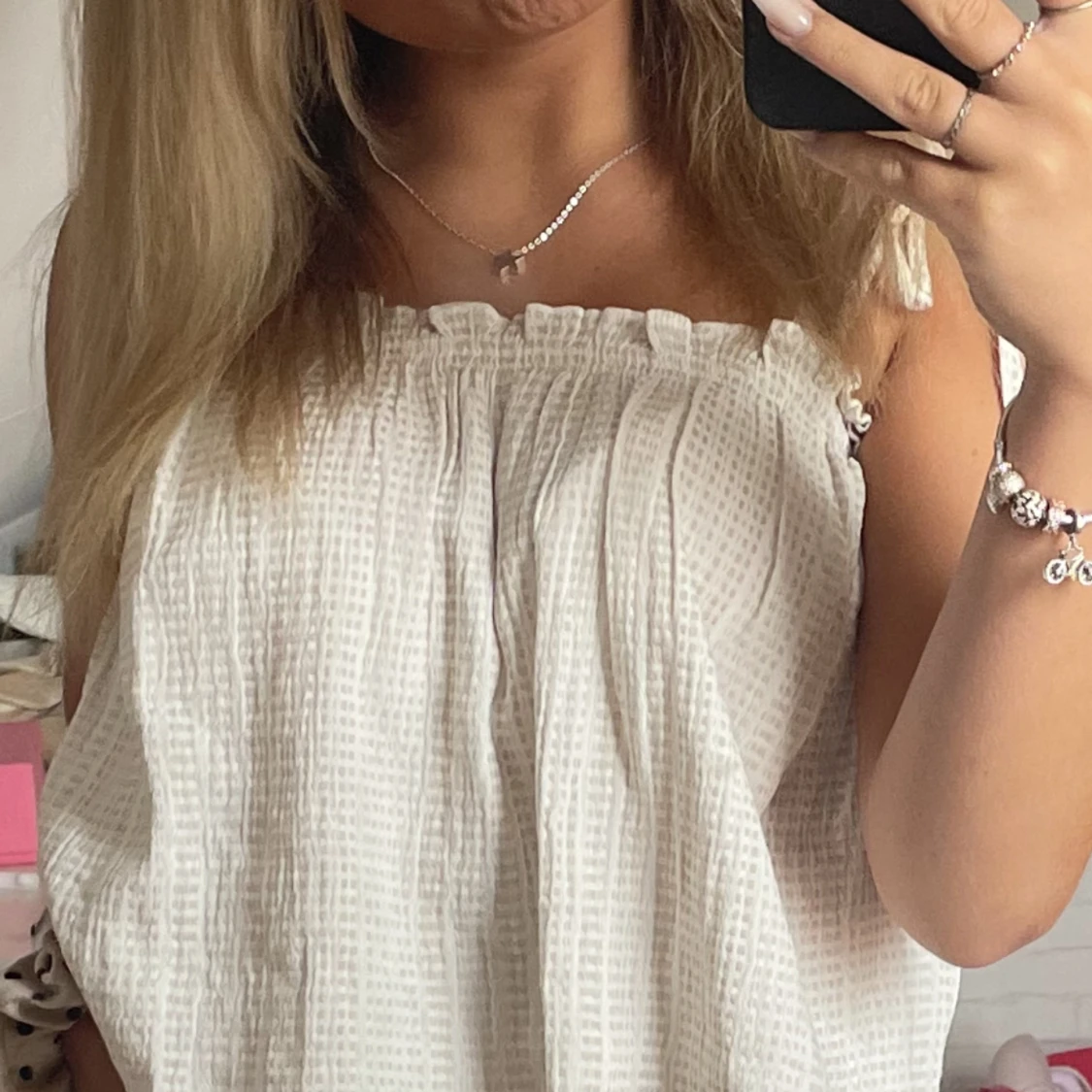 Beige topp - 90