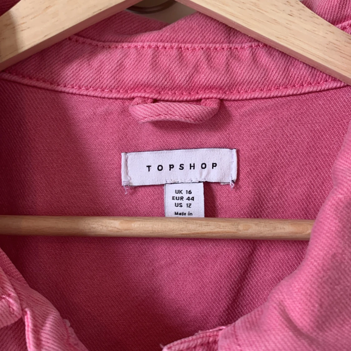 Jeans jacka - pink  - 91