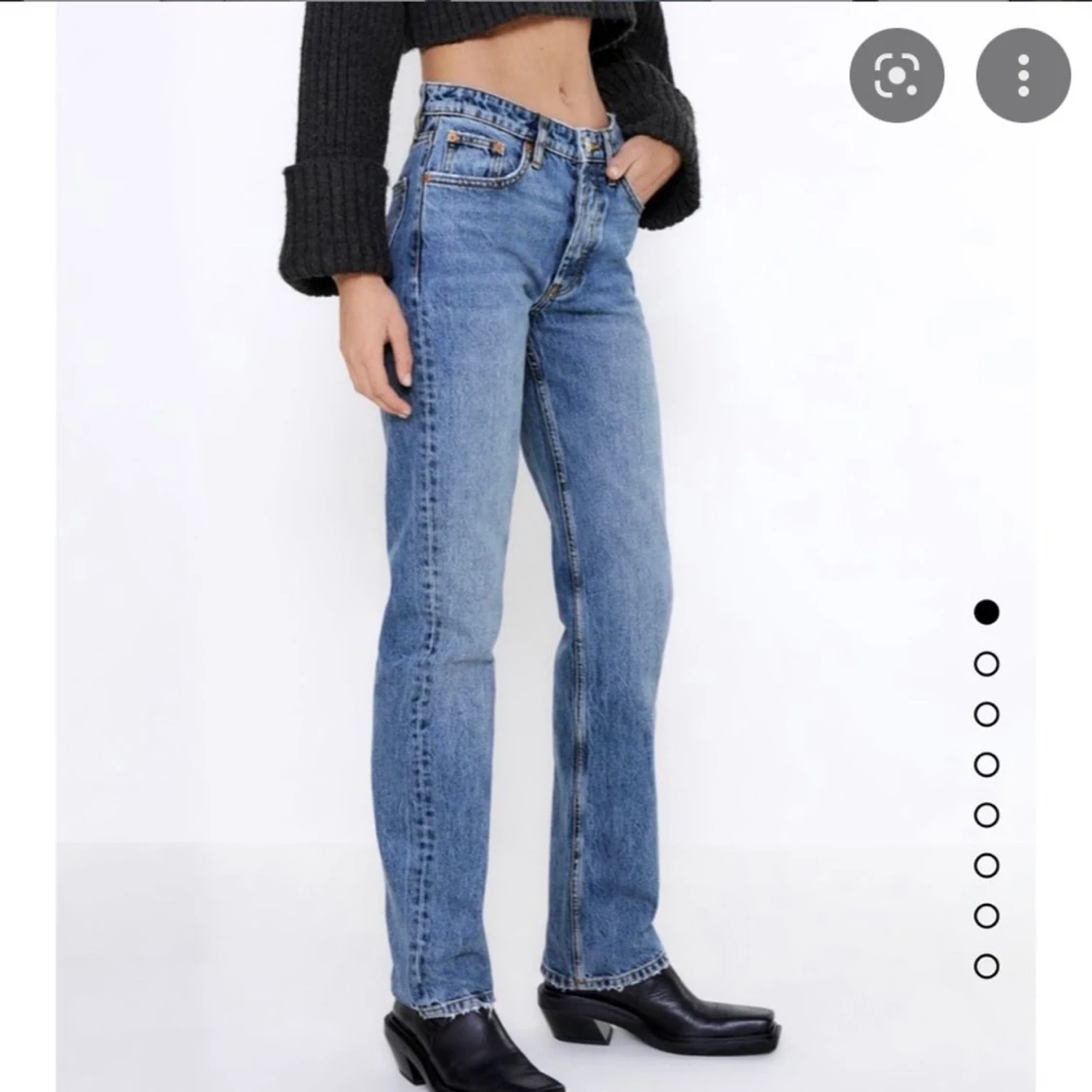Lågmidjade jeans från Zara strl 40