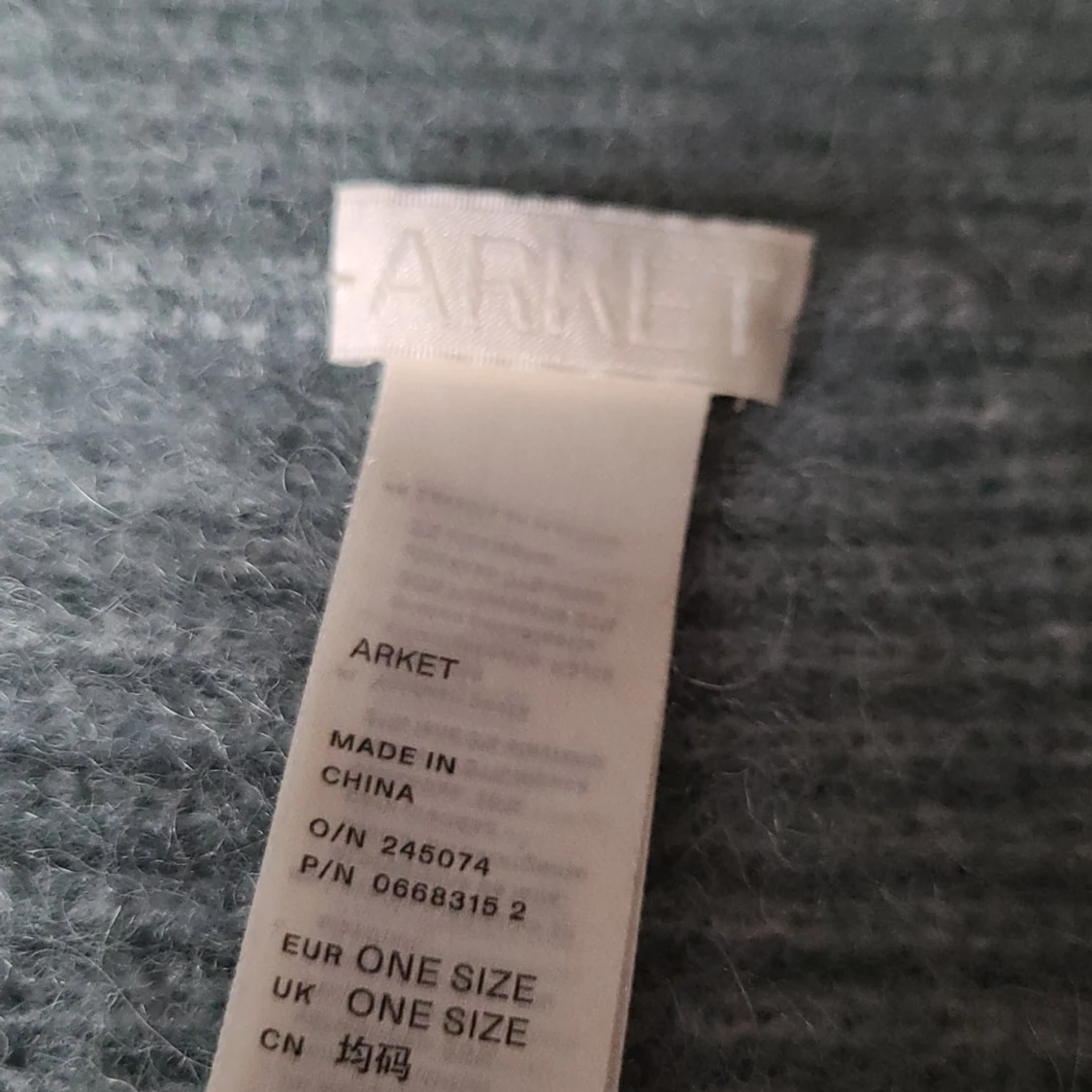 Arket Duoble fold alpacka beanie  - 90