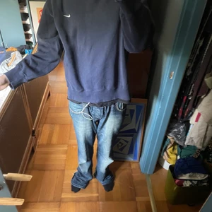 Nike mörkblå tröja - Vintage Nike tröja, Passar som en L, jag är 184