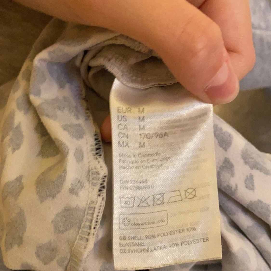 Leopard klänning - 91