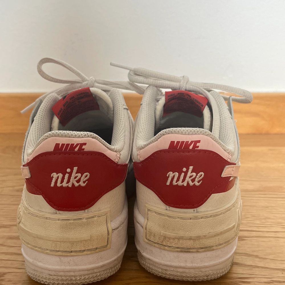 nike air force shadow pink red