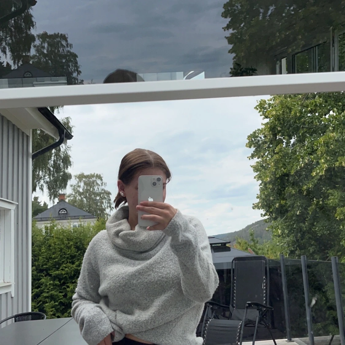 Stickad tröja från chiquelle strl S