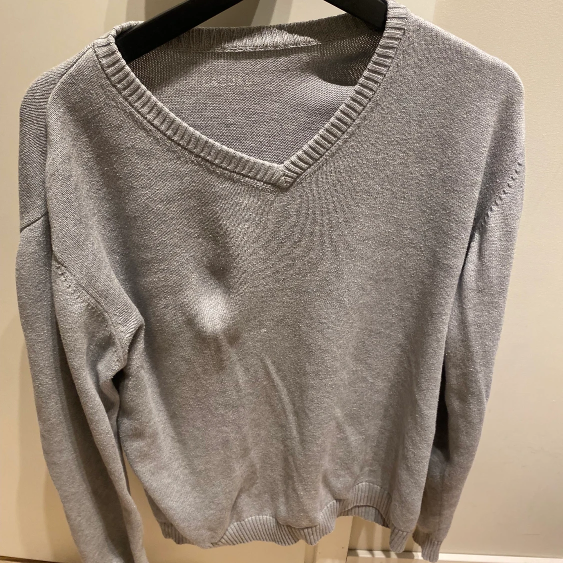 Oversised stickad tröja  - 91