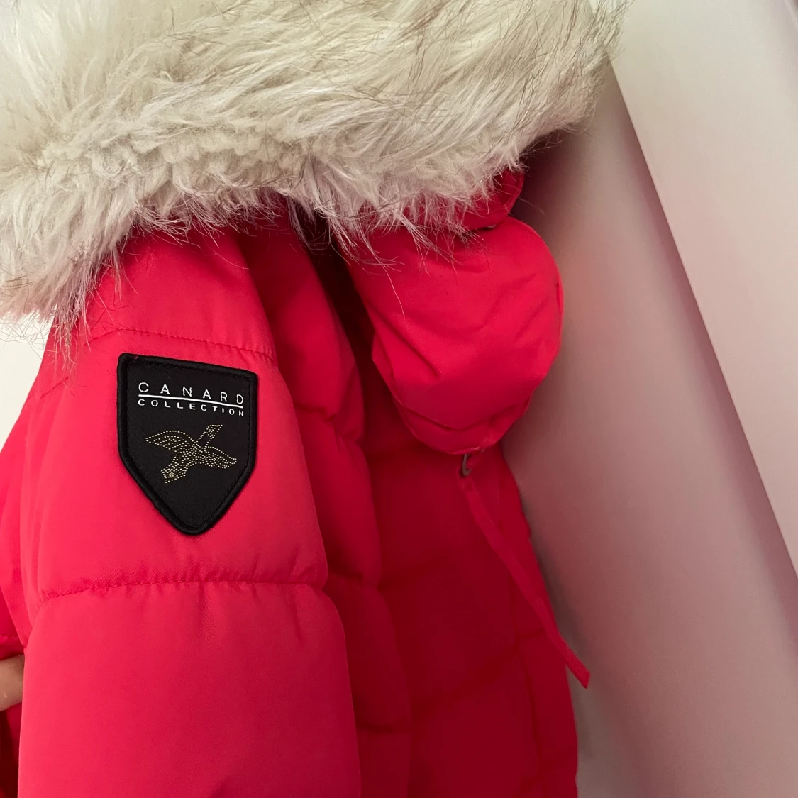 Röd vinterjacka  - 91