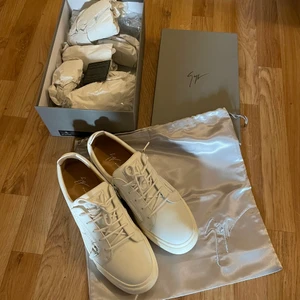 Giueseppe Zanottis - Hej! Säljer nu mina zanottis! Otroligt bra skick, endast använda en gång! Skick: 9,5/10 Storlek: 45 Pris: 2000 Mvh Teo Byten är intressanta!