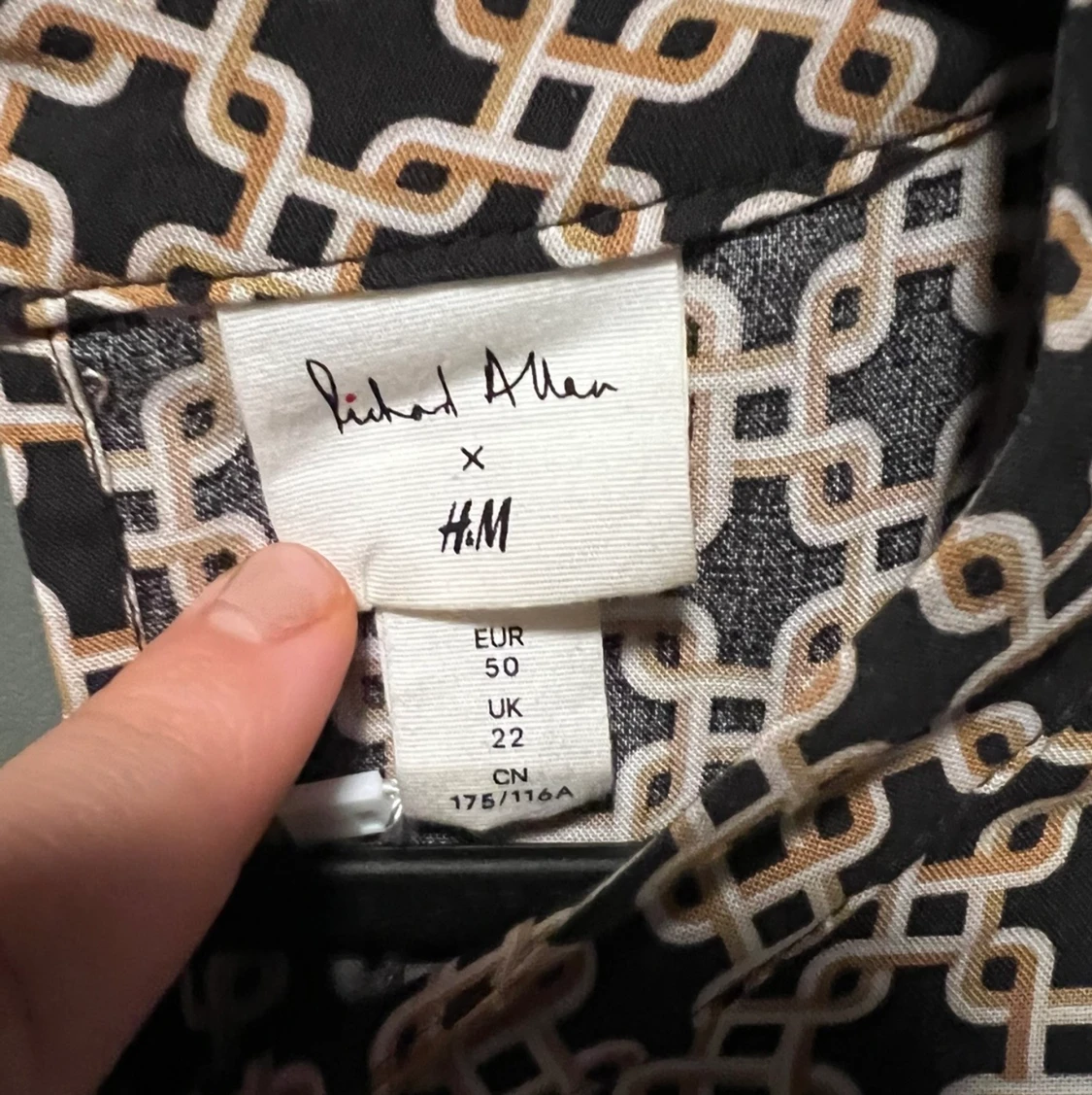 Richard Allan x H&M klänning - 90