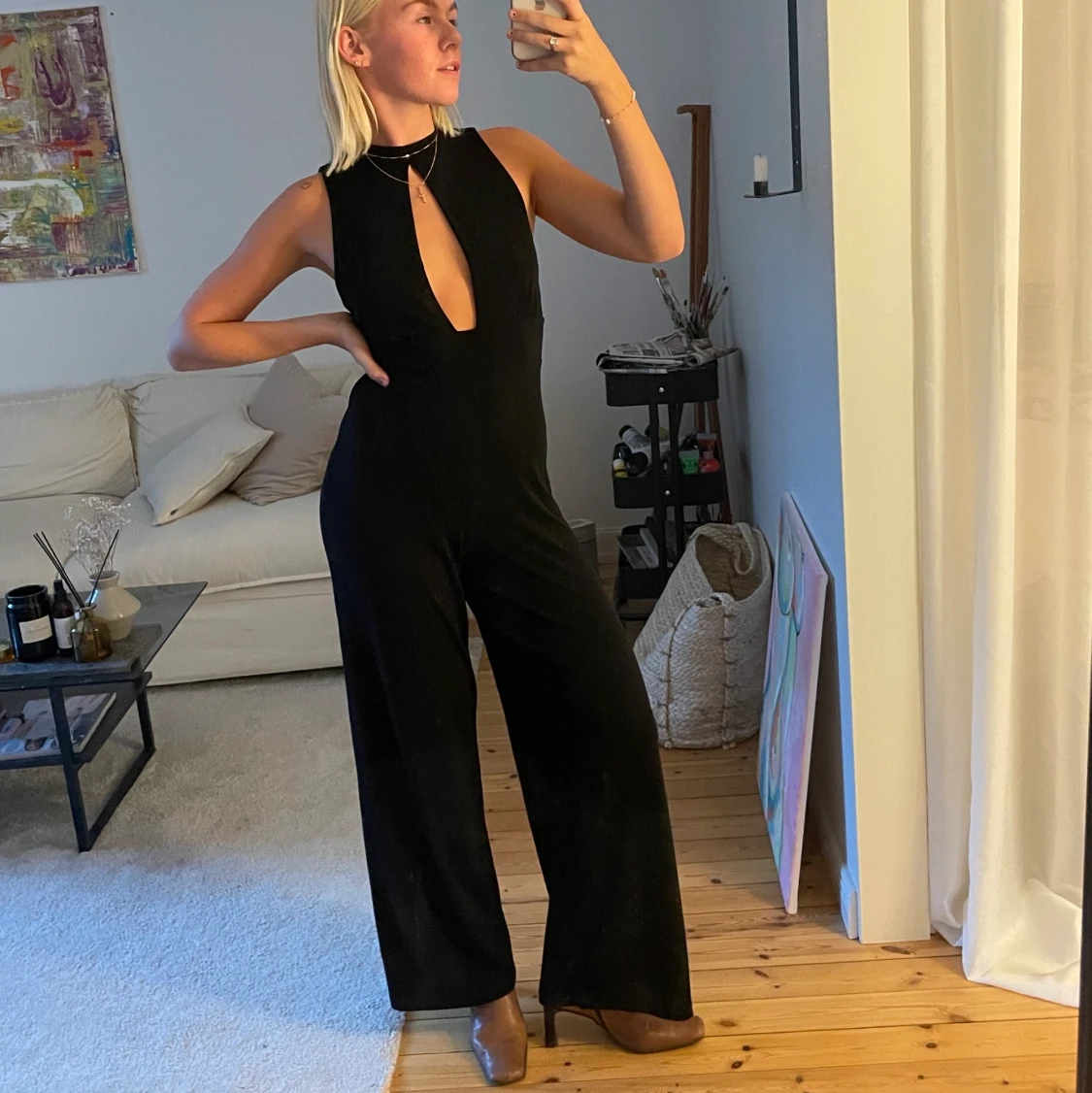 Svart jumpsuit