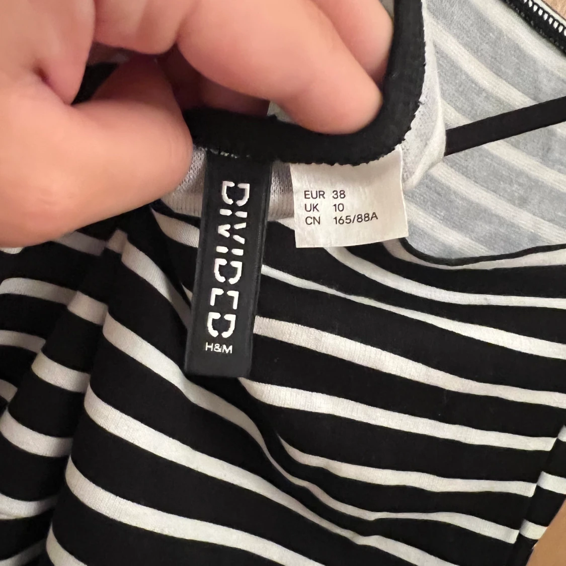 Randig klänning  - 90