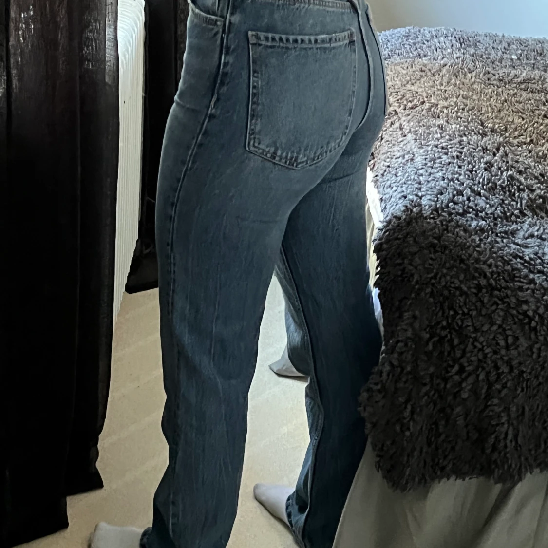 Blåa jeans från bershka  - 90